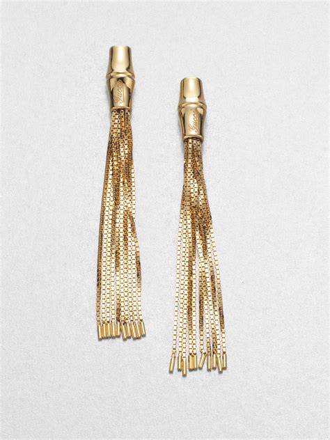 gucci pearl studs|Gucci bamboo jewelry.